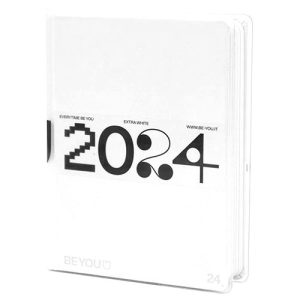 Diario BeYou Extra White 23/24 13,5 x 18,2 cm
