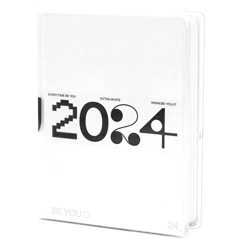 Diario BeYou Extra White 23/24 13,5 x 18,2 cm