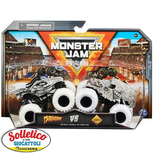 Monster Jam: Serie 18 – 2 Veicoli (Assortito – Pressofuso) - immagine 3