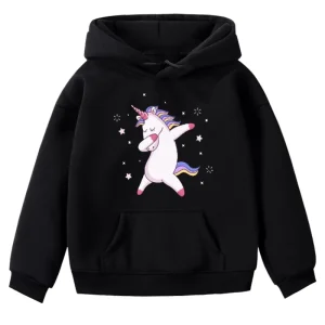 Felpa Unicorno Dab Nero