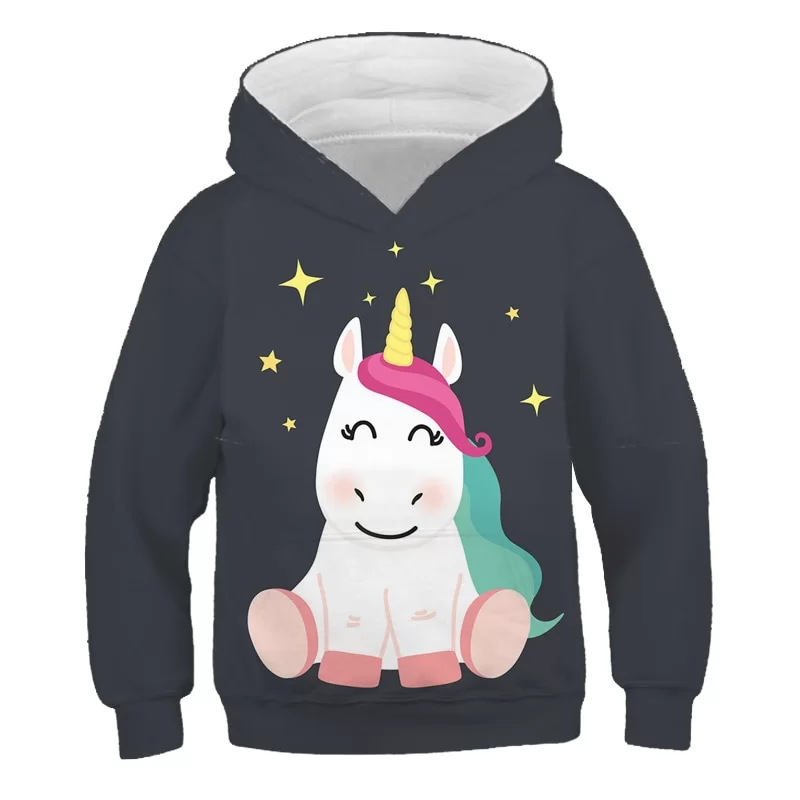 Felpa Unicorno Semplice