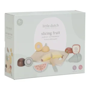 Little Dutch - Frutta da Tagliare in Legno - Multicolor