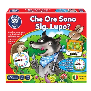 Giochi orologio: che ore sono Signor Lupo?