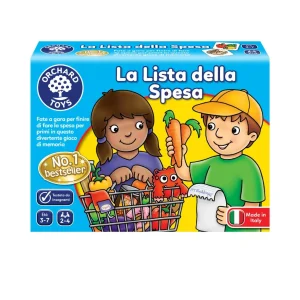 Gioco di memoria per bambini – La lista della spesa