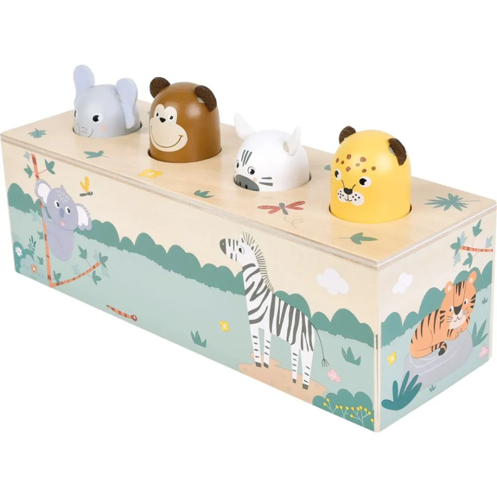 Gioco educativo musicale a pressione – Versi degli animali Safari - immagine 4