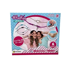 #Hashtag Trendy Bracelets – Set Braccialetti Creativi – Giocheria | Taglia Unica