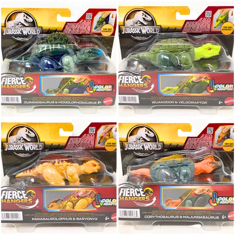 Jurassic World Fierce Changers Dino Trasformabili – Assortito | 18cm x 7cm x 9cm