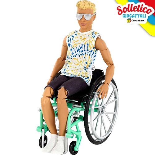 Ken Fashionistas: Sedia a Rotelle – Mattel (167) - immagine 3
