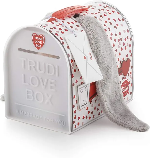 Trudi Love Box Peluche assortiti in cassetta delle lettere 2025 | 13cm x 18cm x 17 cm - immagine 4