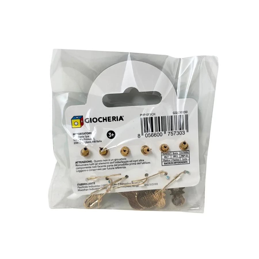 Set Orecchini Natalizi Lilybel Accessories – Giocheria | 9cm x 2cm x 9cm - immagine 3