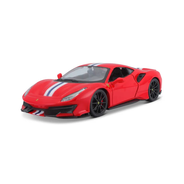 18-26026 RD Bburago Ferrari R&P - Ferrari 488 Pista, rossa - Scala 1:24 - immagine 2