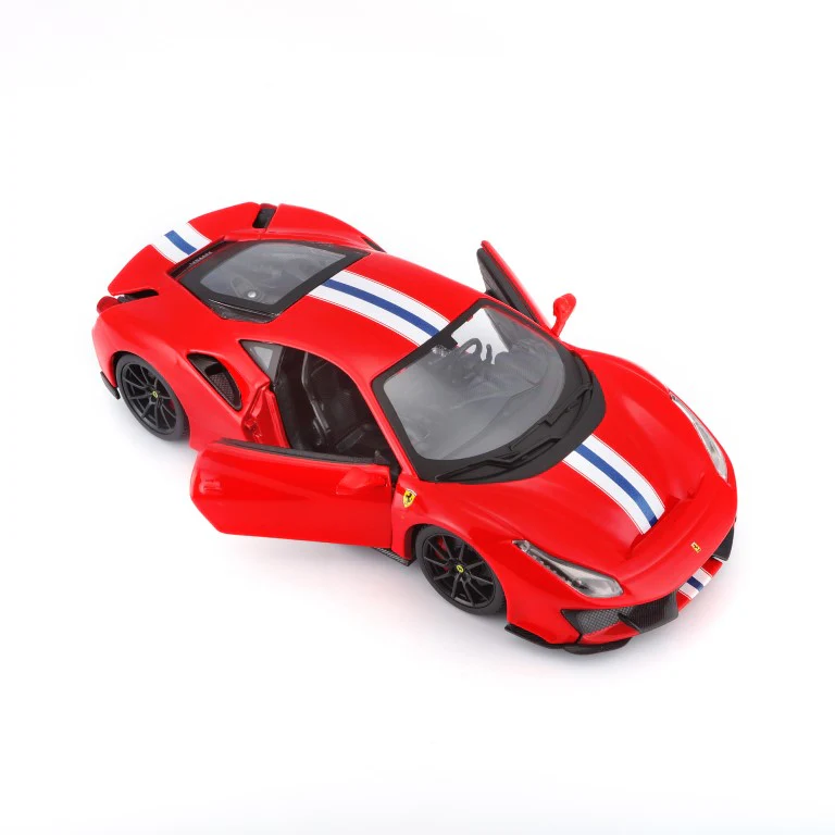 18-26026 RD Bburago Ferrari R&P - Ferrari 488 Pista, rossa - Scala 1:24 - immagine 5
