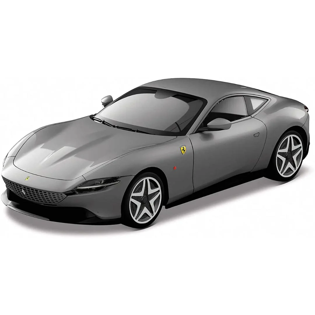 18-36047 Bburago Ferrari Race&Play - Ferrari Roma, grigia - Scala 1:43