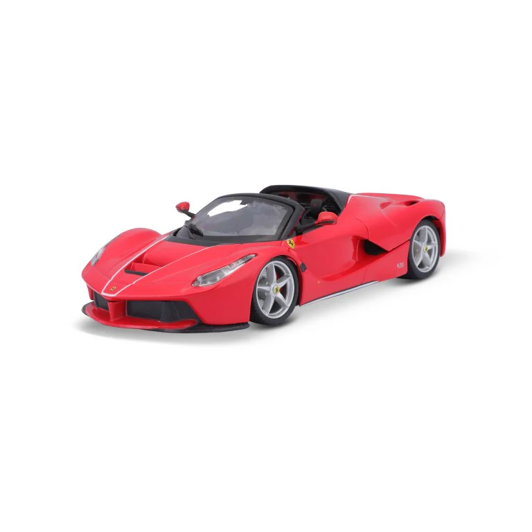 18-26022 Bburago Ferrari Race&Play - Ferrari LaFerrari Aperta, rossa - 1:24