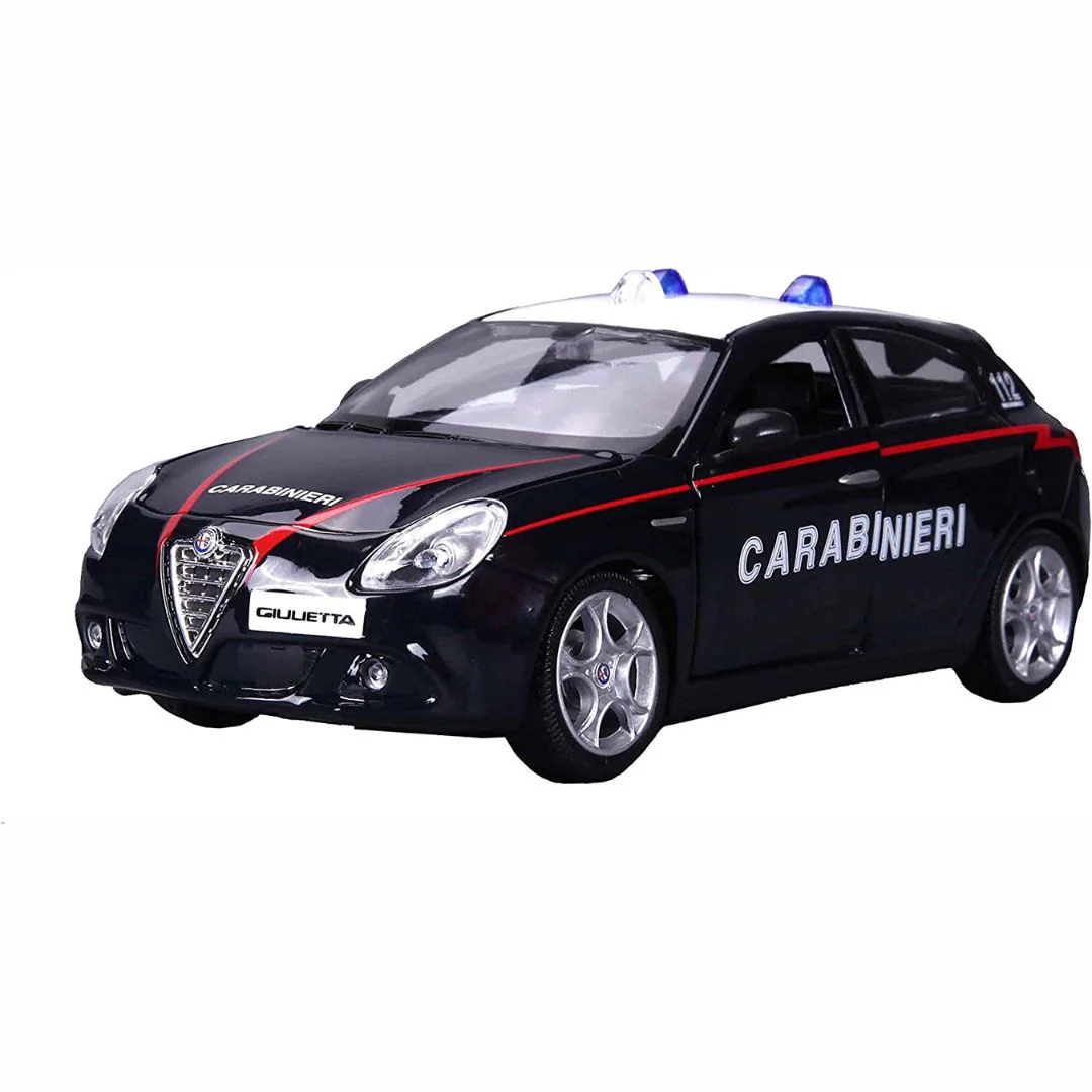 01272 Bburago - Alfa Romeo Giulietta Carabinieri - Scala 1:24 - immagine 2