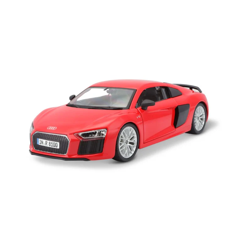 31513 RD Bburago Maisto - Audi R8 V10 plus, rossa - Scala 1:24 - immagine 2