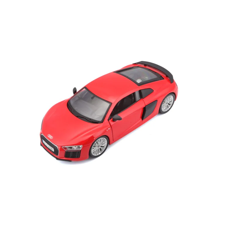 31513 RD Bburago Maisto - Audi R8 V10 plus, rossa - Scala 1:24 - immagine 6