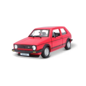 18-21089 RD Bburago - Volkswagen Golf Mk1 GTI, rossa (1979) - 1:24