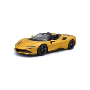 18-16016 Bburago Ferrari  R&P - Ferrari SF90  Spider, oro - Scala 1:18