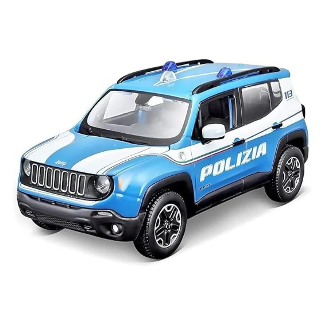 31520P Bburago Maisto - Jeep Renegade Polizia - Scala 1:24 - immagine 2