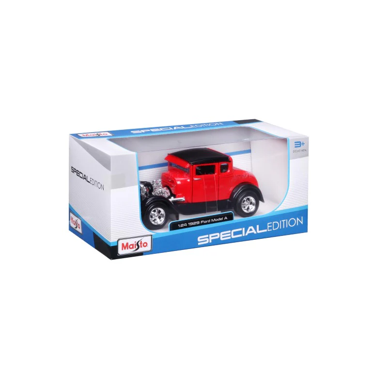 10-31201 Bburago Maisto - Ford Model A (1929), rosso - Scala 1:24 - immagine 3