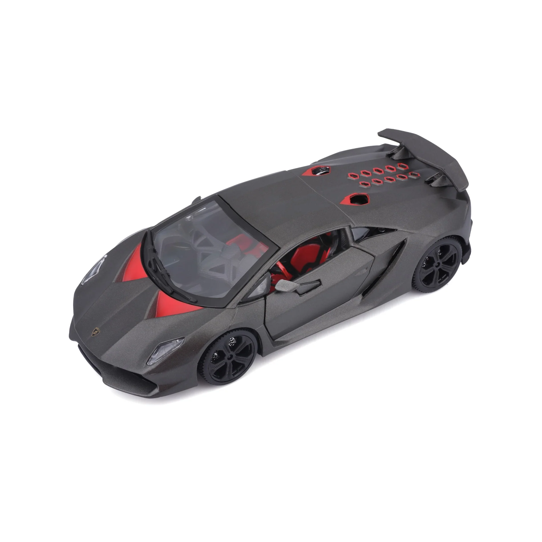 18-21061 Bburago - Lamborghini Sesto Elemento, grigia - Scala 1:24 - immagine 7