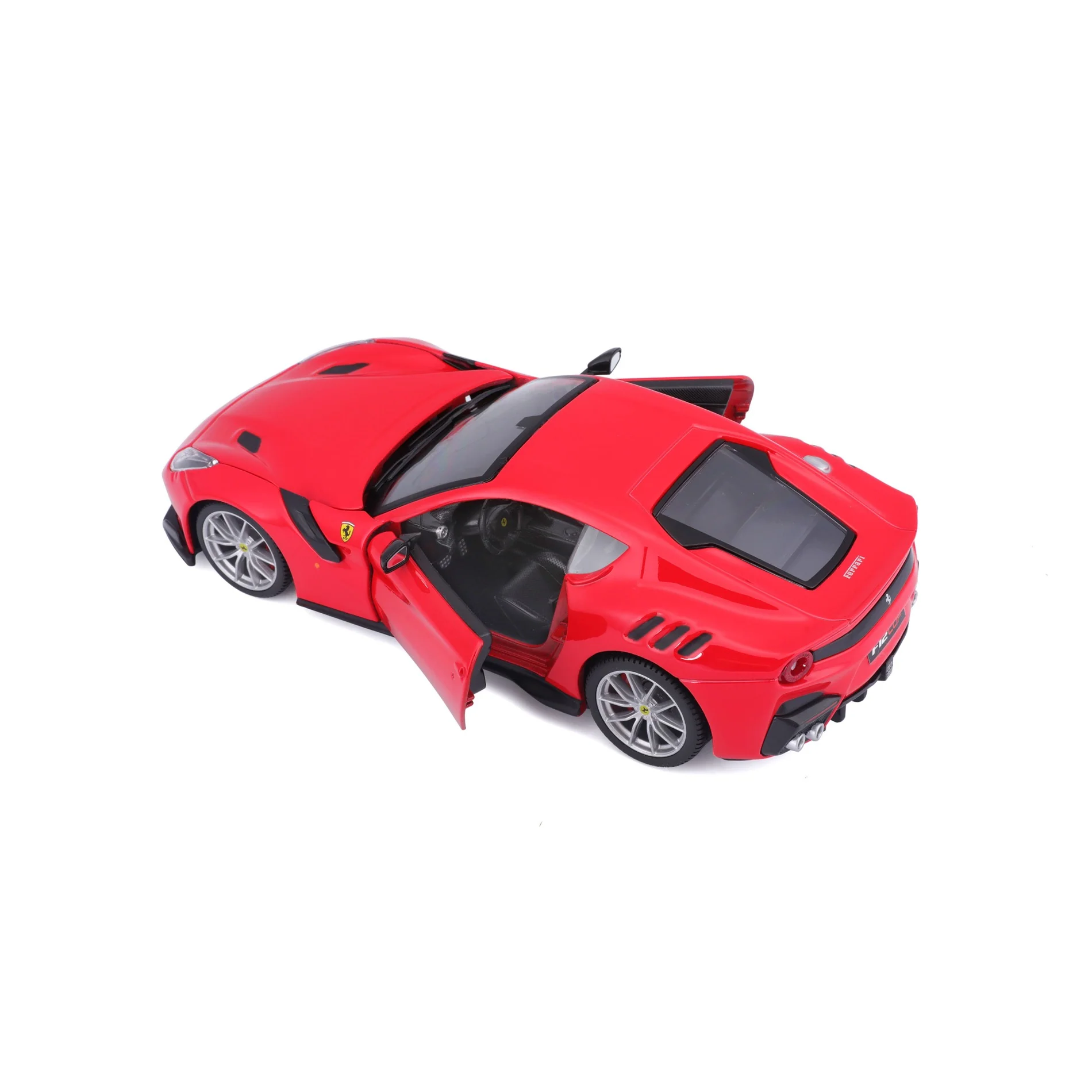 18-26021 Bburago Ferrari Race&Play - Ferrari F12tdf, rossa - Scala 1:24 - immagine 8