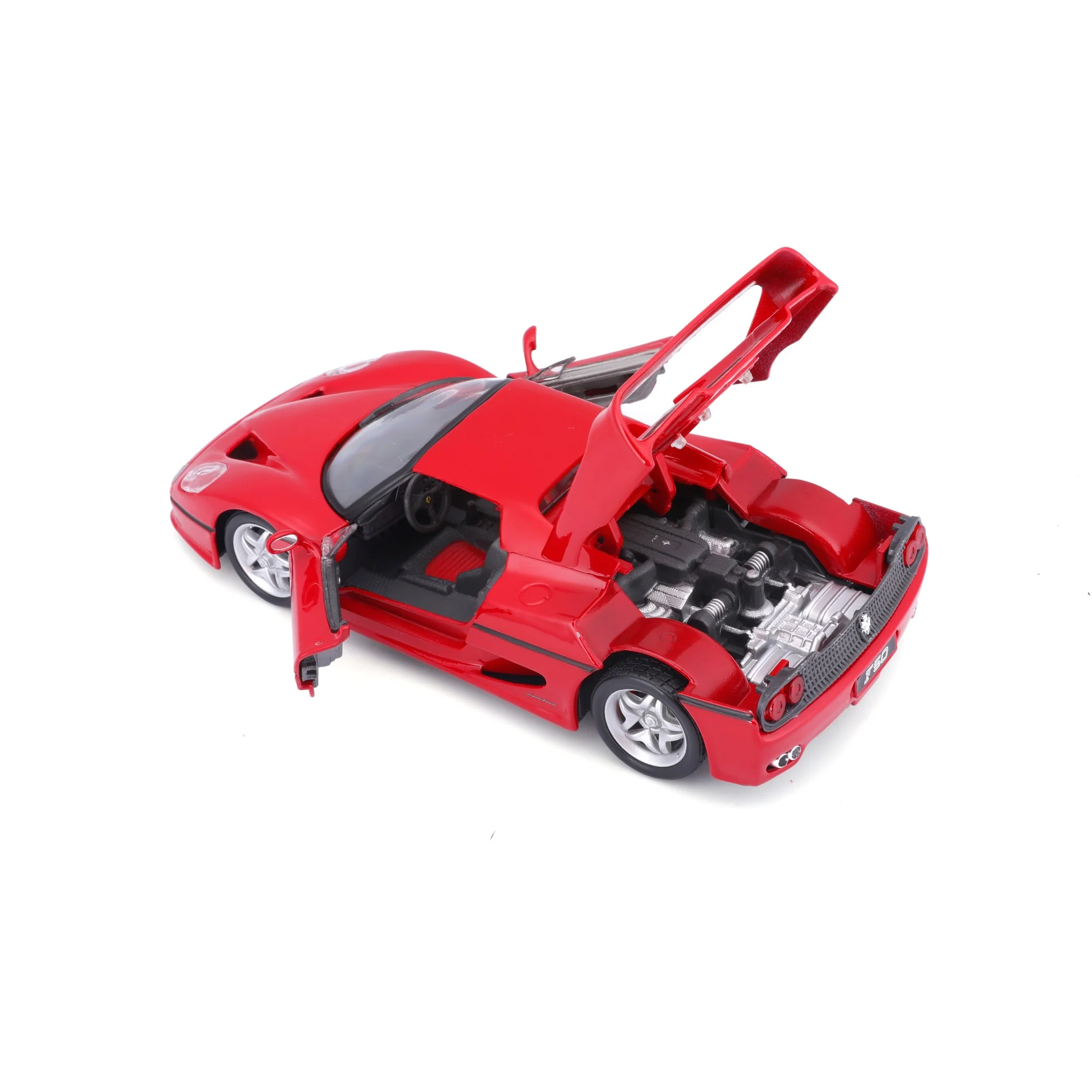 18-26010 Bburago Ferrari Race&Play - Ferrari F50, rossa - Scala 1:24 - immagine 8
