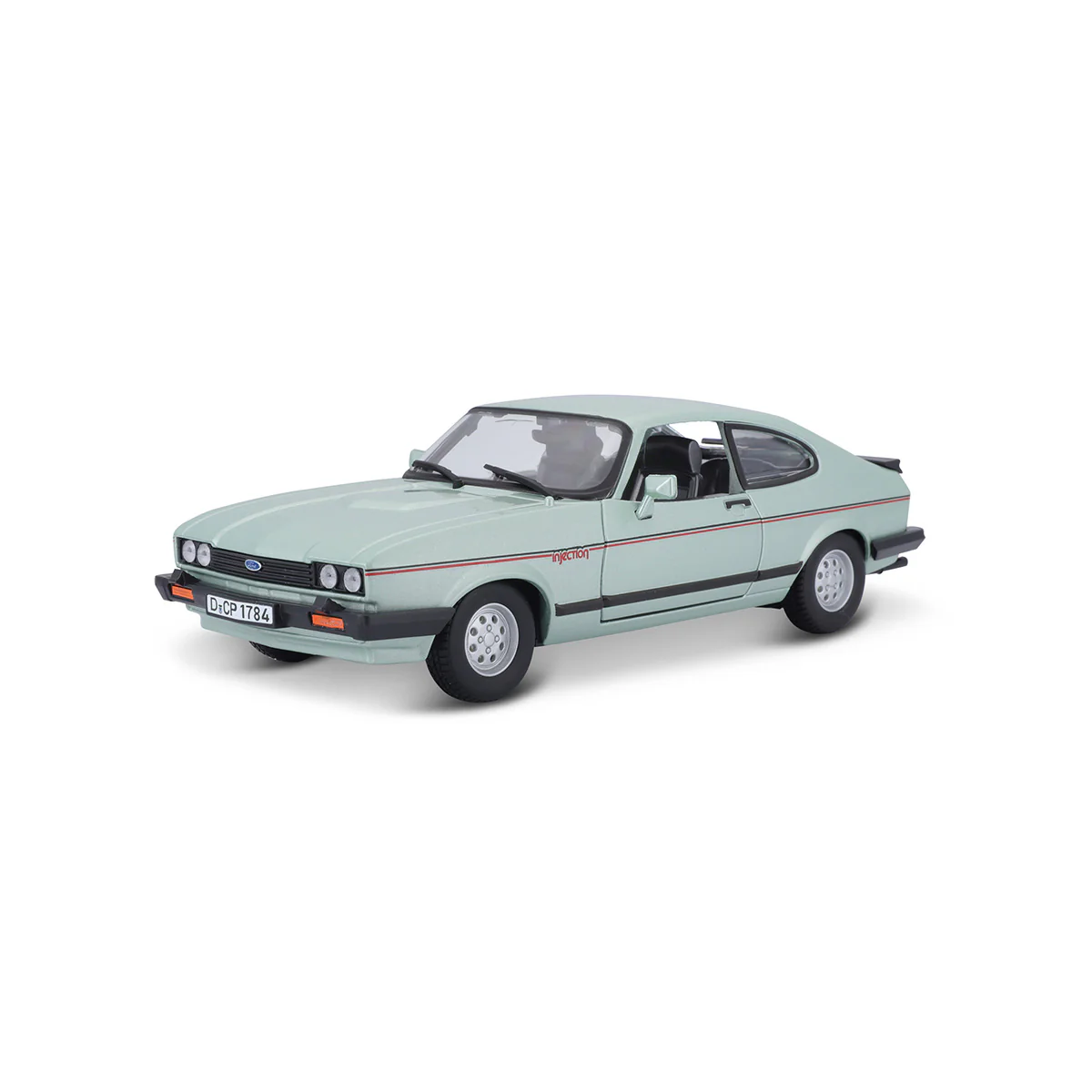 18-21093 GN Bburago - Ford Capri GT (1982), verde - Scala 1:24 - immagine 2