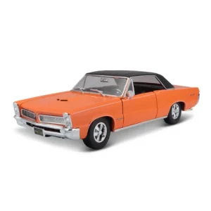 10-31885 Bburago Maisto - Pontiac GTO (1965), arancione - Scala 1:18