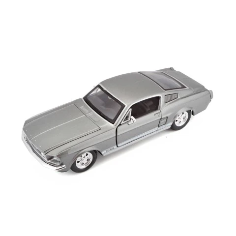 10-31260 GY Bburago Maisto - Ford Mustang GT (1967), grigia - 1:24 - immagine 7