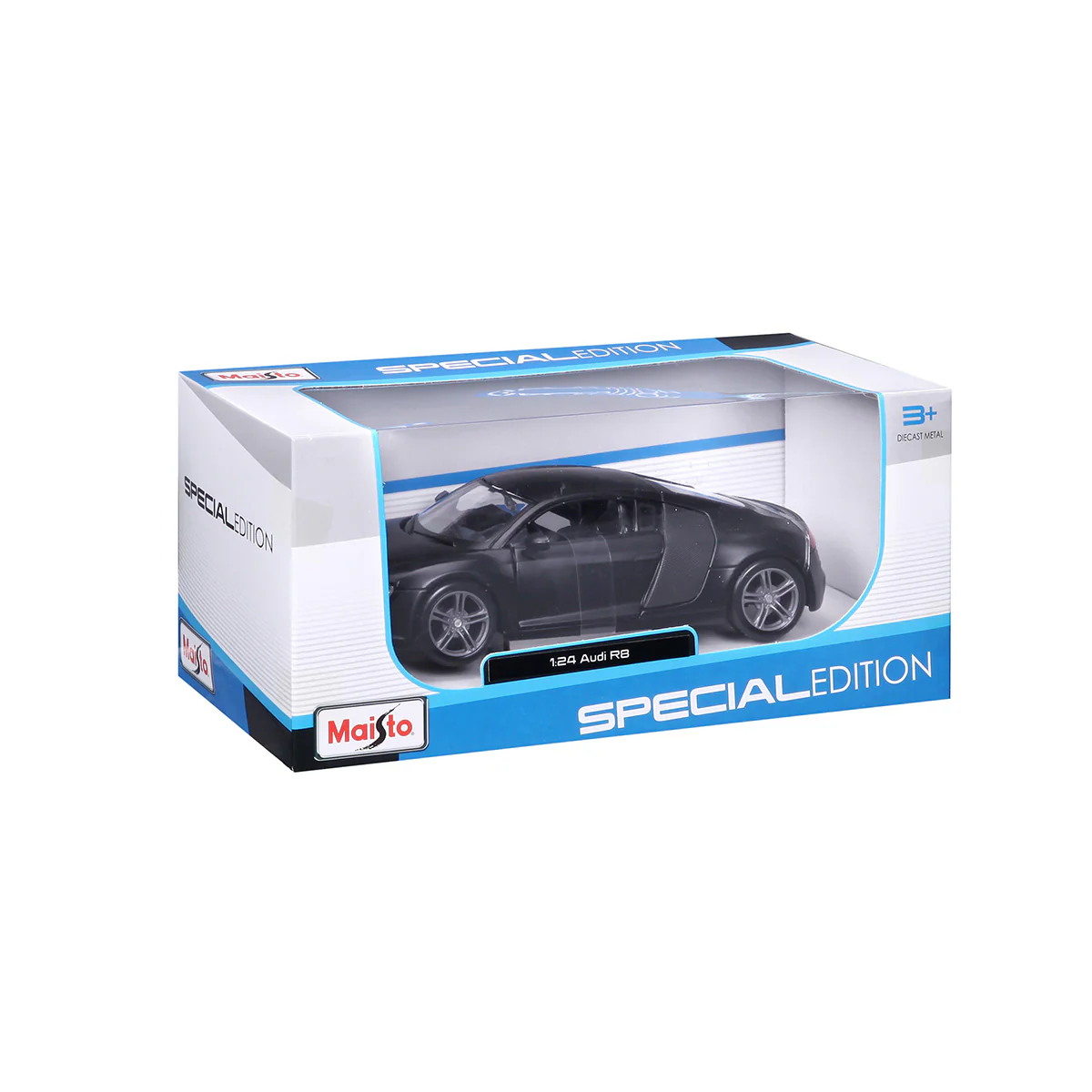 31281 Bburago Maisto - Audi R8, nero - Scala 1:24 - immagine 5