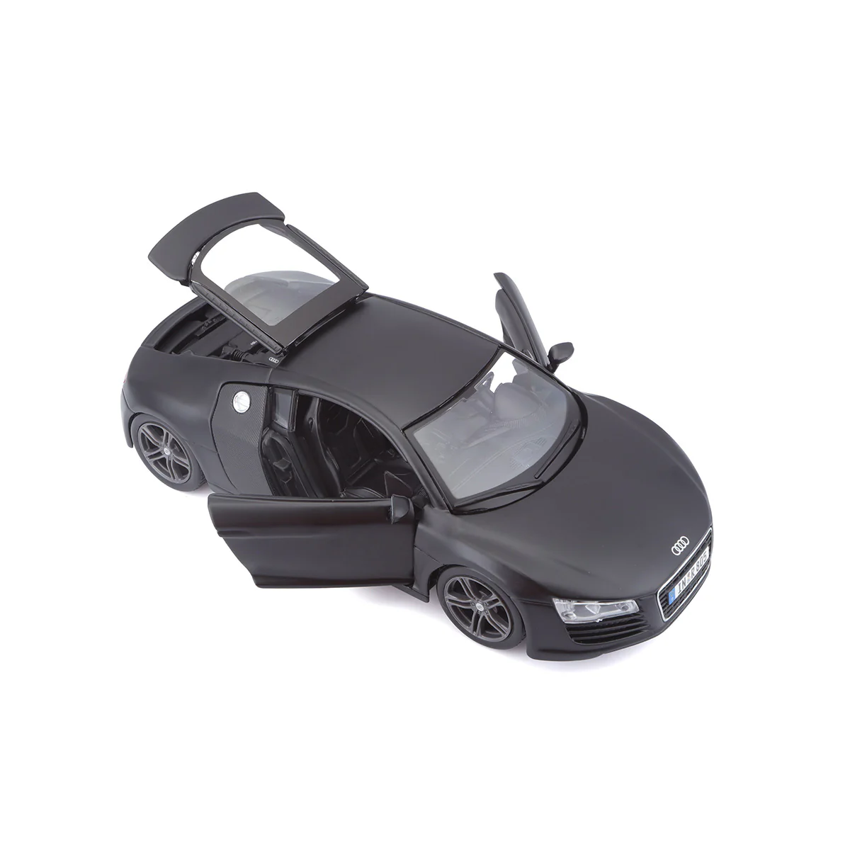 31281 Bburago Maisto - Audi R8, nero - Scala 1:24 - immagine 7