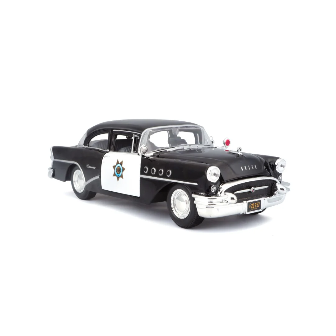10-31295 Bburago Maisto - Buick Century Police (1955) - Scala 1:26 - immagine 5