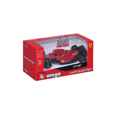 18-01575 Burago Ferrari Racing F1 Ferrari SF-23 #55 Sainz 1:43 - immagine 3