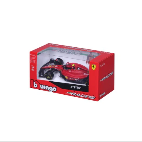 18-01575 Burago Ferrari Racing F1 Ferrari SF-23 #55 Sainz 1:43 - immagine 5