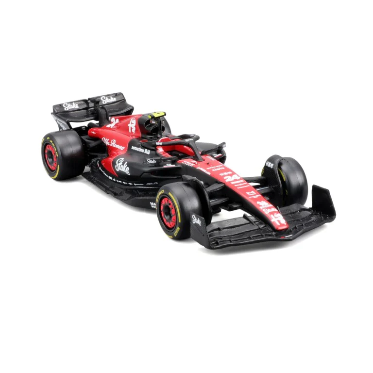 *18-38085 Bburago Race F1 Alfa Romeo C43 (2023) - #24 Zhou - immagine 7
