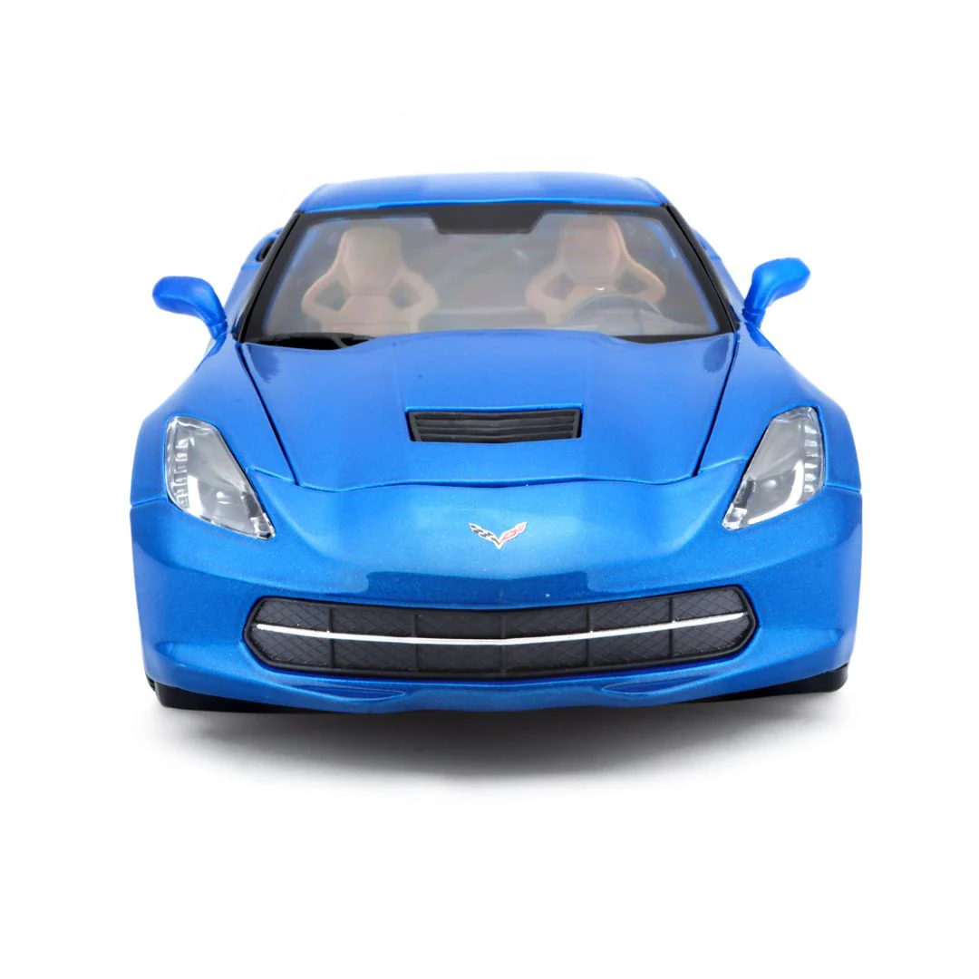 31677 Bburago Maisto - Corvette Stingray Z51, blu - Scala 1:18 - immagine 7