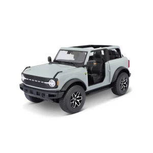 10-31457 Bburago Maisto - Ford Bronco Badlands 2021 (no door), grigia