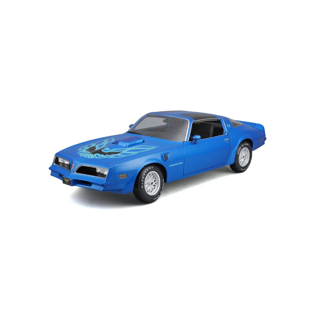 31464 Bburago Maisto - Pontiac Firebird Trans Am (1978), blu - 1:18 - immagine 2