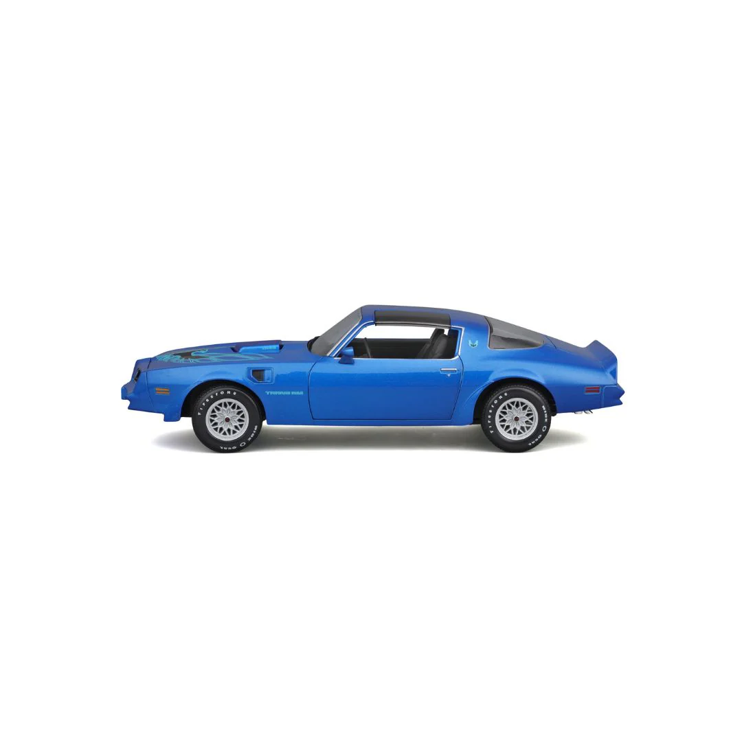 31464 Bburago Maisto - Pontiac Firebird Trans Am (1978), blu - 1:18 - immagine 6