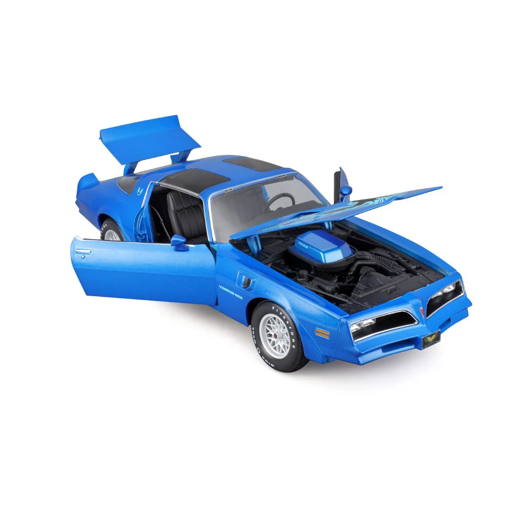 31464 Bburago Maisto - Pontiac Firebird Trans Am (1978), blu - 1:18 - immagine 8