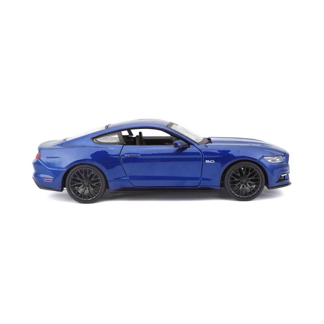 31508 Bburago Maisto - Ford Mustang GT (2015), blu - Scala 1:24 - immagine 6