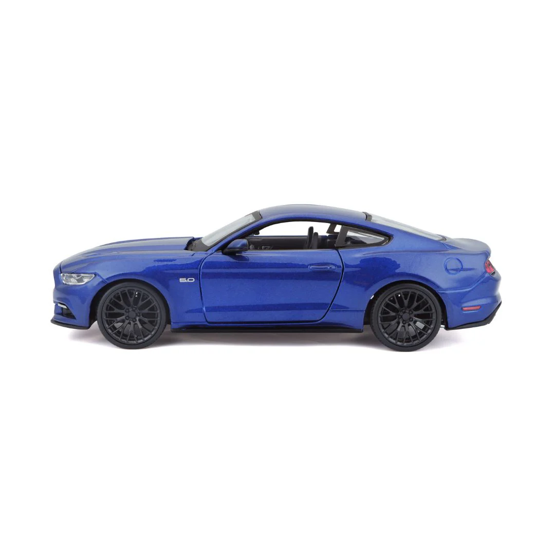 31508 Bburago Maisto - Ford Mustang GT (2015), blu - Scala 1:24 - immagine 7