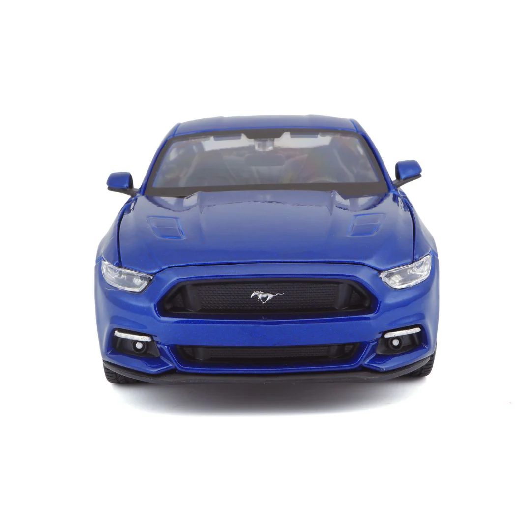 31508 Bburago Maisto - Ford Mustang GT (2015), blu - Scala 1:24 - immagine 8