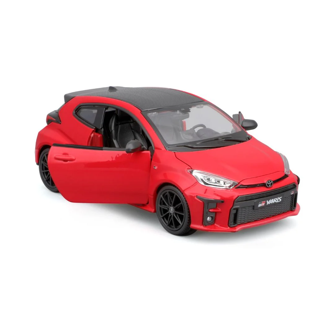 *32909 Bburago Maisto - Toyota GR Yaris (2021), rossa - Scala 1:24 - immagine 6