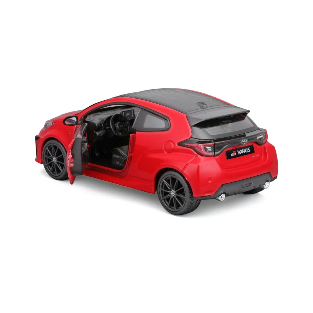 *32909 Bburago Maisto - Toyota GR Yaris (2021), rossa - Scala 1:24 - immagine 7