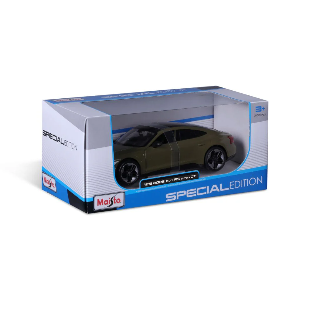 32907 Bburago Maisto - Audi RS e-tron GT (2022), verde - Scala 1:25 - immagine 3