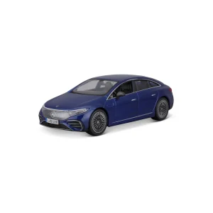 10-2902 BU Bburago Maisto - Mercedes-Benz EQS (2022), blu - Scala 1:24