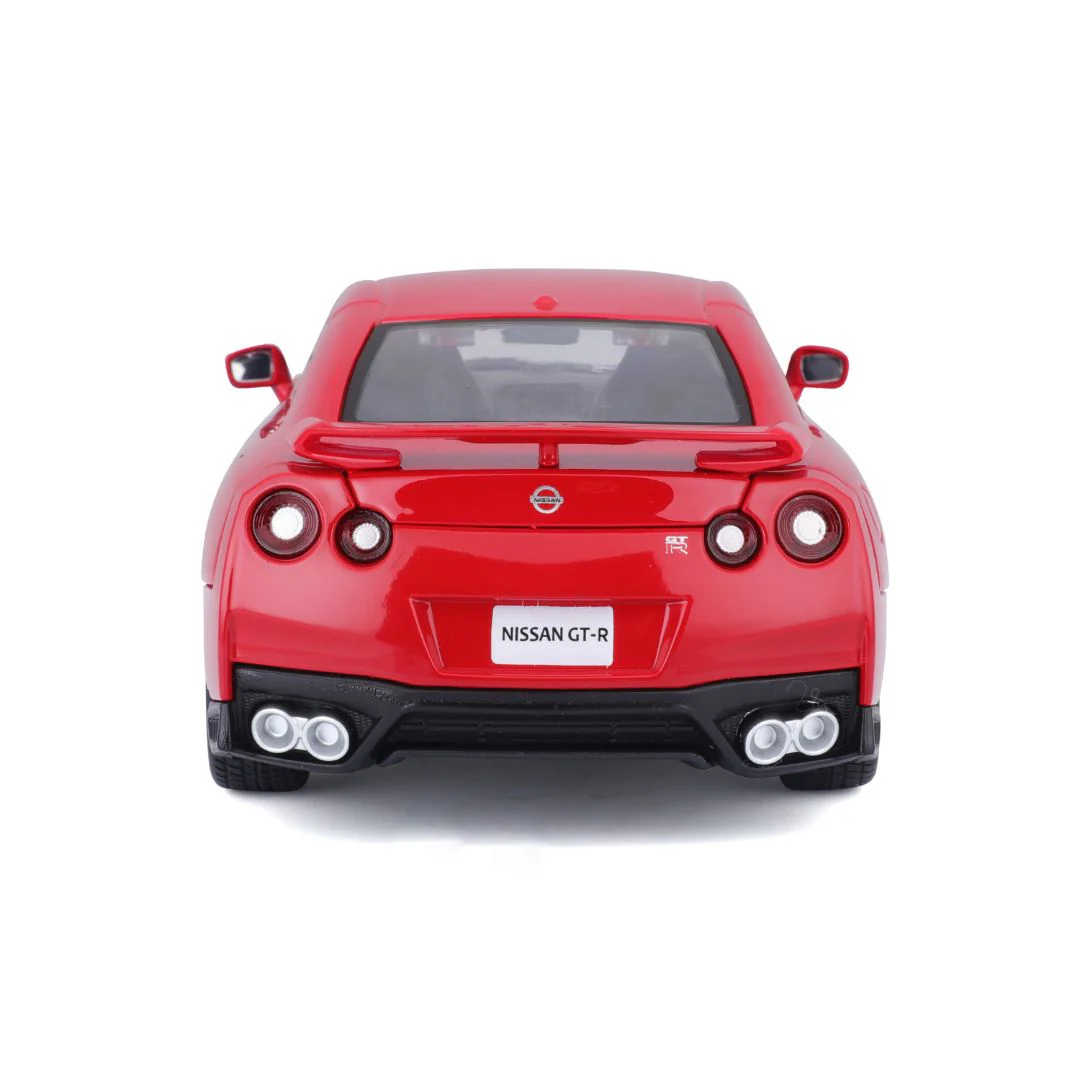 18-21082 Bburago - Nissan GT-R (2017), rossa - Scala 1:24 - immagine 6